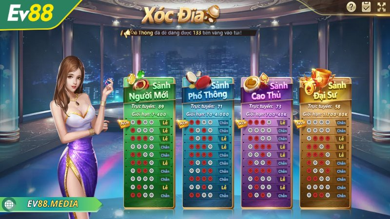 Xóc đĩa - Cơ hội thử thách vận may